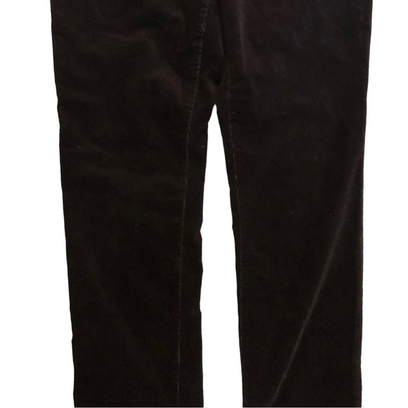 Chaps Dark Brown Corduroy Pants Size 12 - Picture 5 of 8